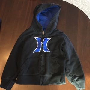 Hurley zip up hoodie sweatshirt